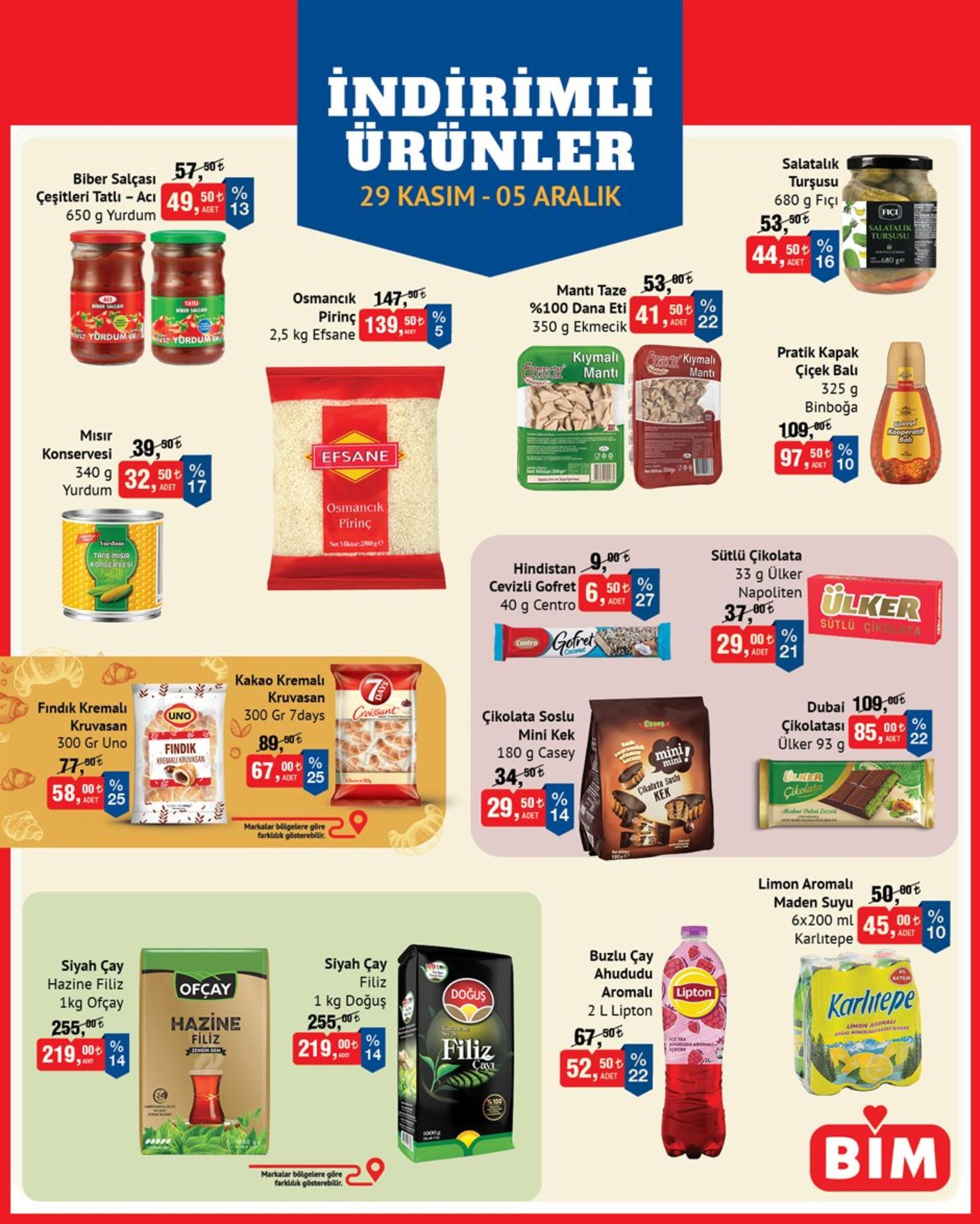 29 Kasım - 05 Aralık