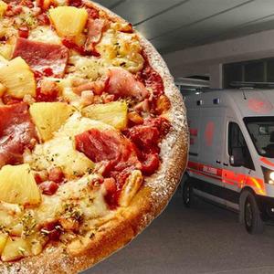 Zehirli pizza can aldı! Birlikte yediler, hepsi hastanelik oldu