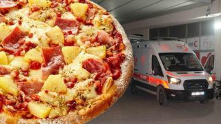 Zehirli pizza can aldı! Birlikte yediler, hepsi hastanelik oldu