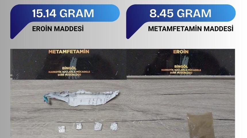 Bing&ouml;l&rsquo;de uyuşturucu operasyonu