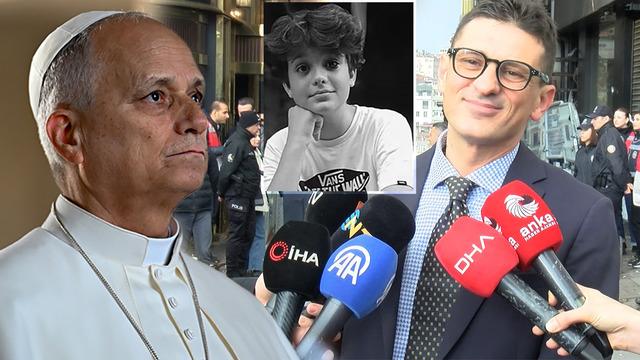 Papa 14. Leo'nun kabul ettiği baba Minguzzi mutluluktan ağladı: Ahmet bana bunu da yaptırdı