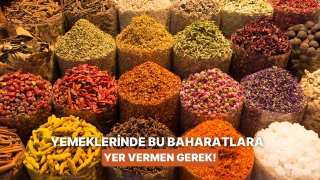 Şef tadında yemek yapmak isteyenlere: Evde mutlaka bulunması gereken baharatlar