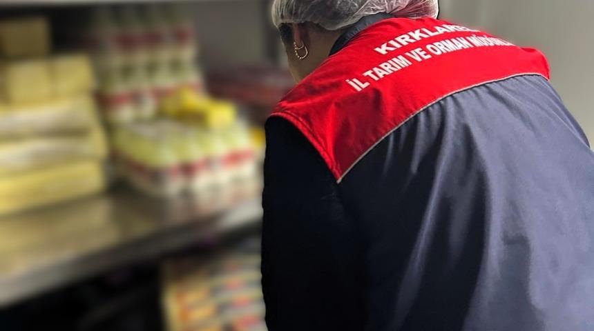 Kırklareli&rsquo;nde gıda işletmelerine sıkı denetim