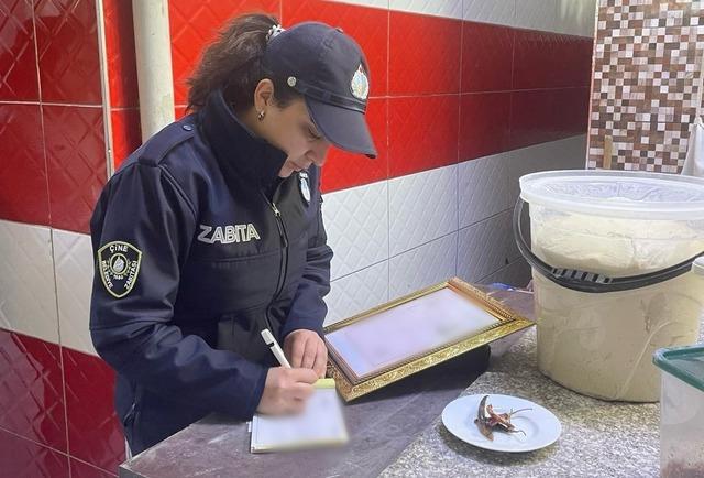 Çine’de pide ve ızgara salonları denetlendi 1