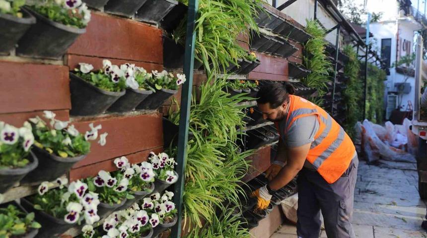 Antalya&rsquo;da 4 milyon &ccedil;i&ccedil;ek toprakla buluşuyor