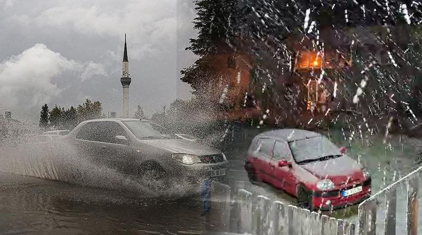 Meteoroloji'den vatandaşlara kar ve sağanak uyarısı! İstanbul'un yanı başına geldi