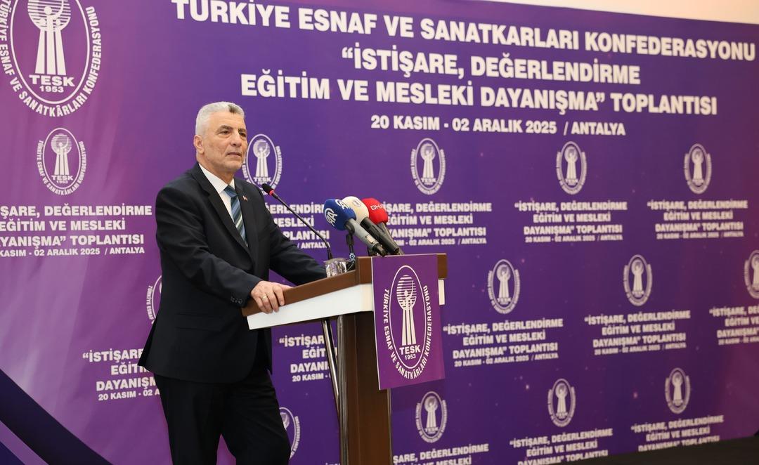 TESK Başkanı Palandöken den vergi çıkışı! "Az kazanandan az, çok kazanandan çok alınmalı" 2