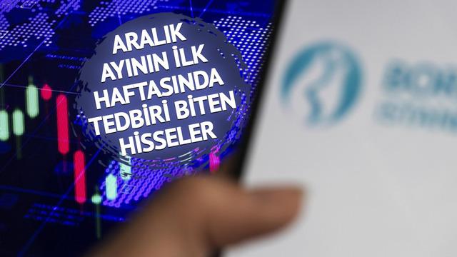 Borsa İstanbul'da tedbirler bitiyor! Aralık ayının ilk haftasında 13 hisse &uuml;zerindeki yasaklar kalkıyor