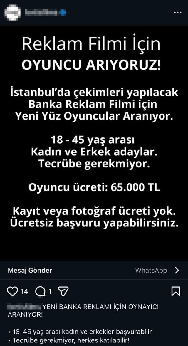 Bölüm başına 140 bin TL! Dizide oynamayı bekleyen onlarca genç bu tuzağa düştü 3