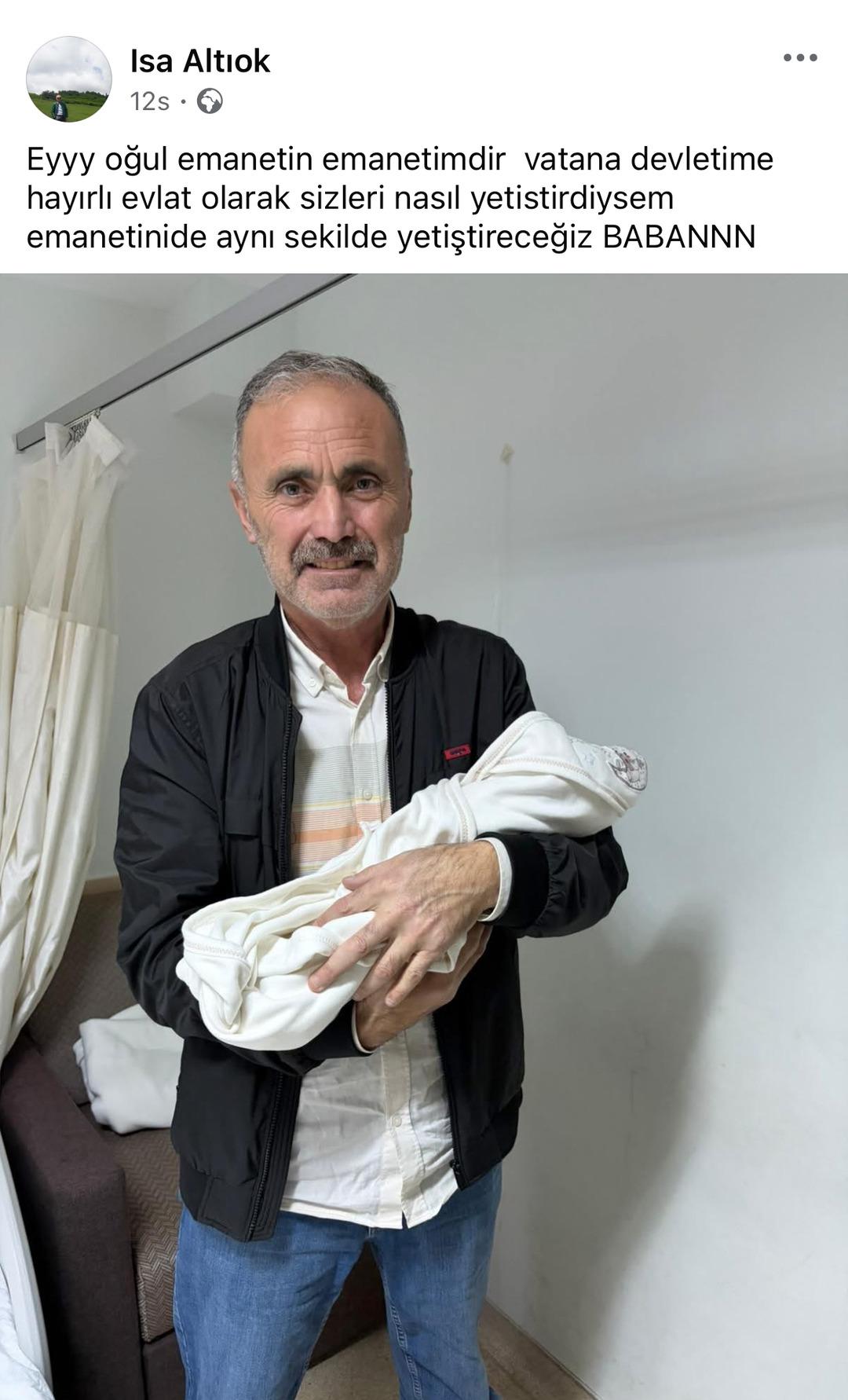 Şehide not: Ey oğul! Emanetin emanetimdir, baban 1