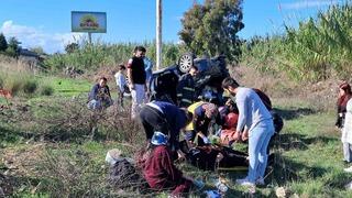 Otomobil şarampole yuvarlandı: Yaralılar var