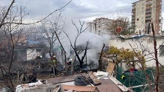 Kayseri'de müstakil evde yangın: Evde hasar oluştu