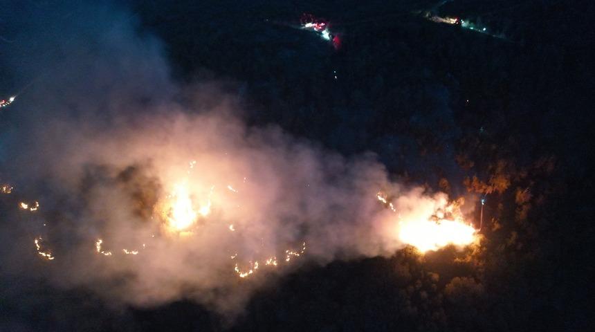 Artvin'de örtü yangını! Çok sayıda ekip sevk edildi