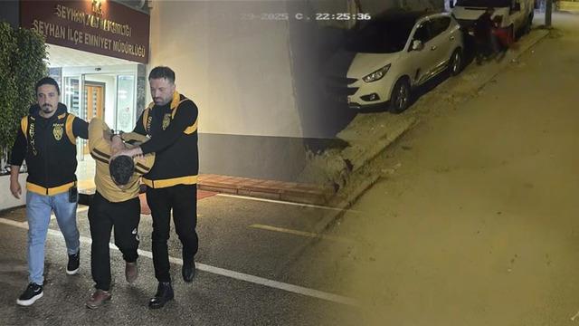 Yer: Adana! İlk önce çocuğun kafasını arabaya vurdu, daha sonra da yere fırlattı: Bakın kim çıktı