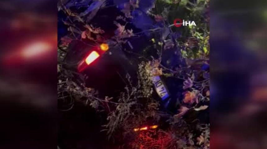 Zonguldak'ta trafik kazası! 2 yaralı