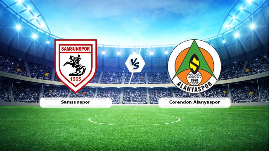 (Özet) Samsunspor - Corendon Alanyaspor Maçı Özeti ve Tüm Önemli Anları