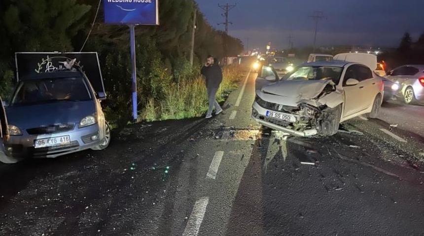 Kırklareli’nde kaza