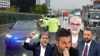 Çakarlı araç kullanan gazeteciler kimler? Olay iddia! İsim isim saydı: Ahmet Hakan, Ferhat Murat, Candaş Tolga Işık, Hadi Özışık
