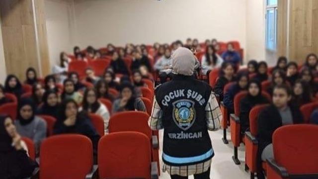 Erzincan’da öğrencilere güvenlik ve siber farkındalık eğitimi