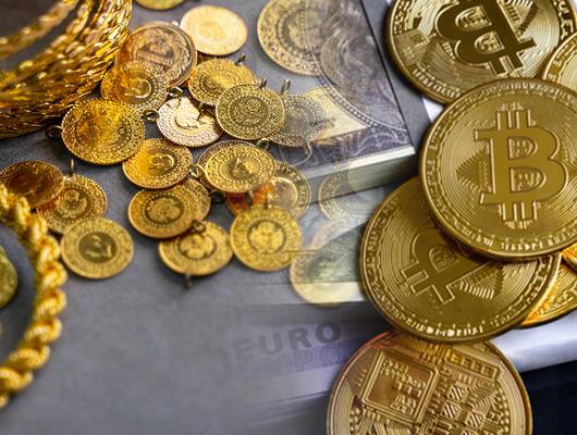 Bitcoin dibin dibini gördü! Altın 5 haftanın zirvesinde