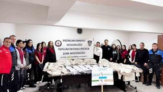 Erzincan’da öğrencilere kayak ve drama kursu desteği