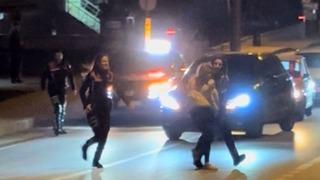 Edirne’de kriz geçiren genç kadın çevreye saldırdı: Polis müdahale etti