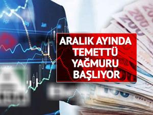 Takvim netleşti! Aralık ayında temettü yağmuru başlıyor