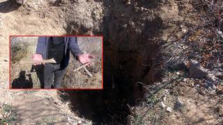 Defineciler talan etti! Altın bulmak için 600 yıllık mezarı kazdılar: Kemik çıkardılar