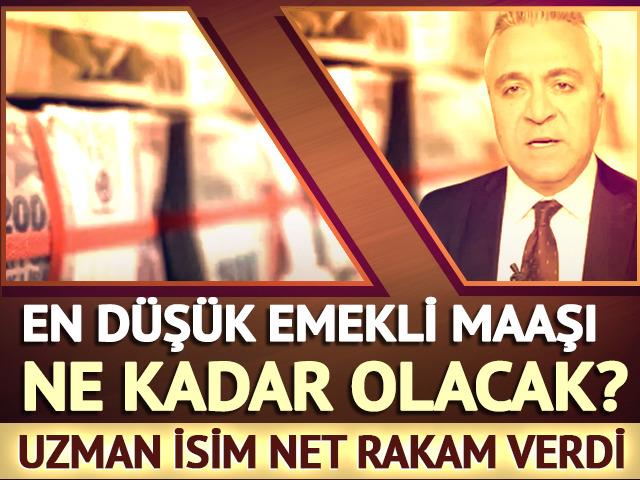 En düşük emekli maaşı ne kadar olacak? Özgür Erdursun'dan net rakam