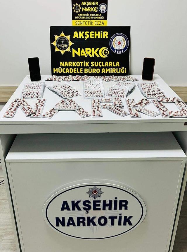 Akşehir’de uyuşturucu operasyonu: 1 tutuklama 1