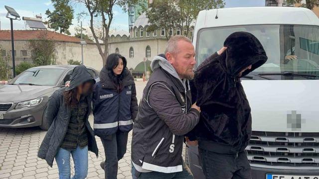 Samsun’da uyuşturucu operasyonları: 1’i kadın 2 gözaltı