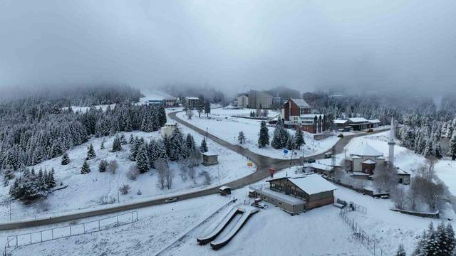 Uludağ’da kar kalınlığı 10 santimetreye yaklaştı 2