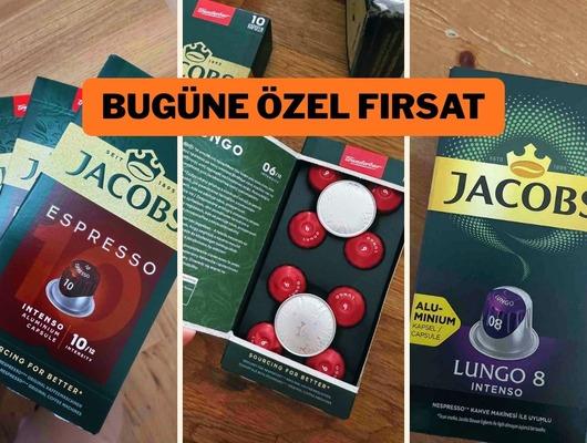 Jacobs kapsül kahvelerdeki indirimin bitmesine saatler kaldı!