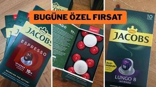 Jacobs kapsül kahvelerde son güne özel harika fırsatlar!