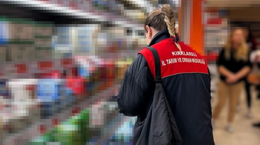 L&uuml;leburgaz&rsquo;da gıda denetimi