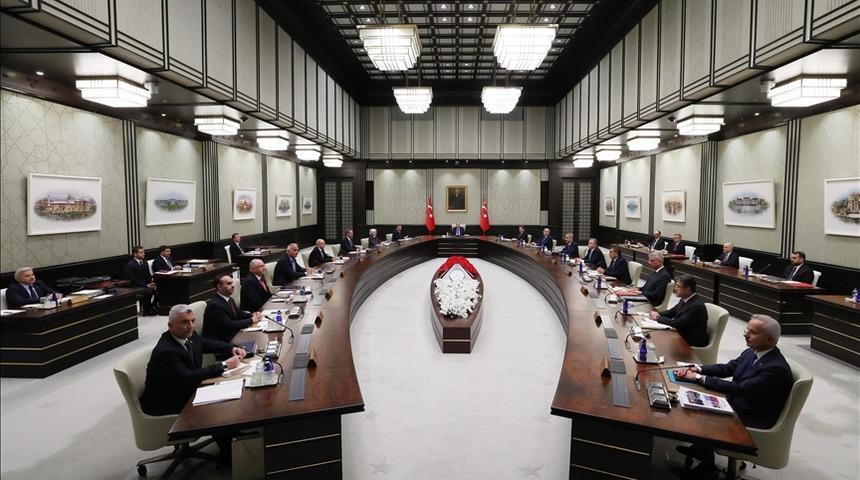 Kabine toplantısı başladı