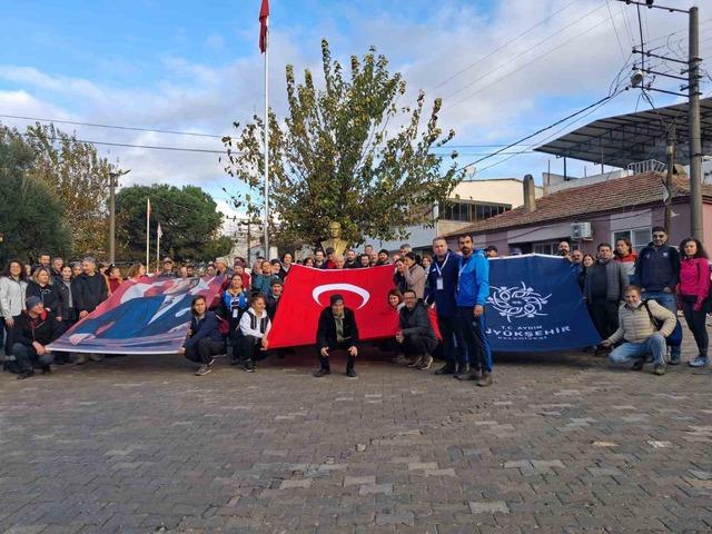 Aydın Büyükşehir’in doğa yürüyüşleri devam ediyor 2