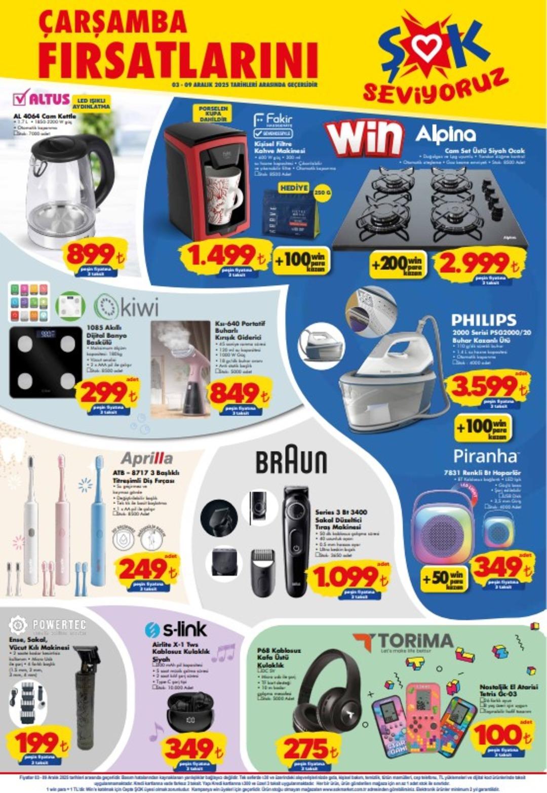 ŞOK a Pantene şampuan çeşitleri geliyor! 3 Aralık 2025 ŞOK aktüel katalog yayınlandı! 4