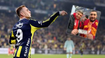 Galatasaray taraftarı stadyum önünde Kerem'in fotoğrafını dolara bastırdı!