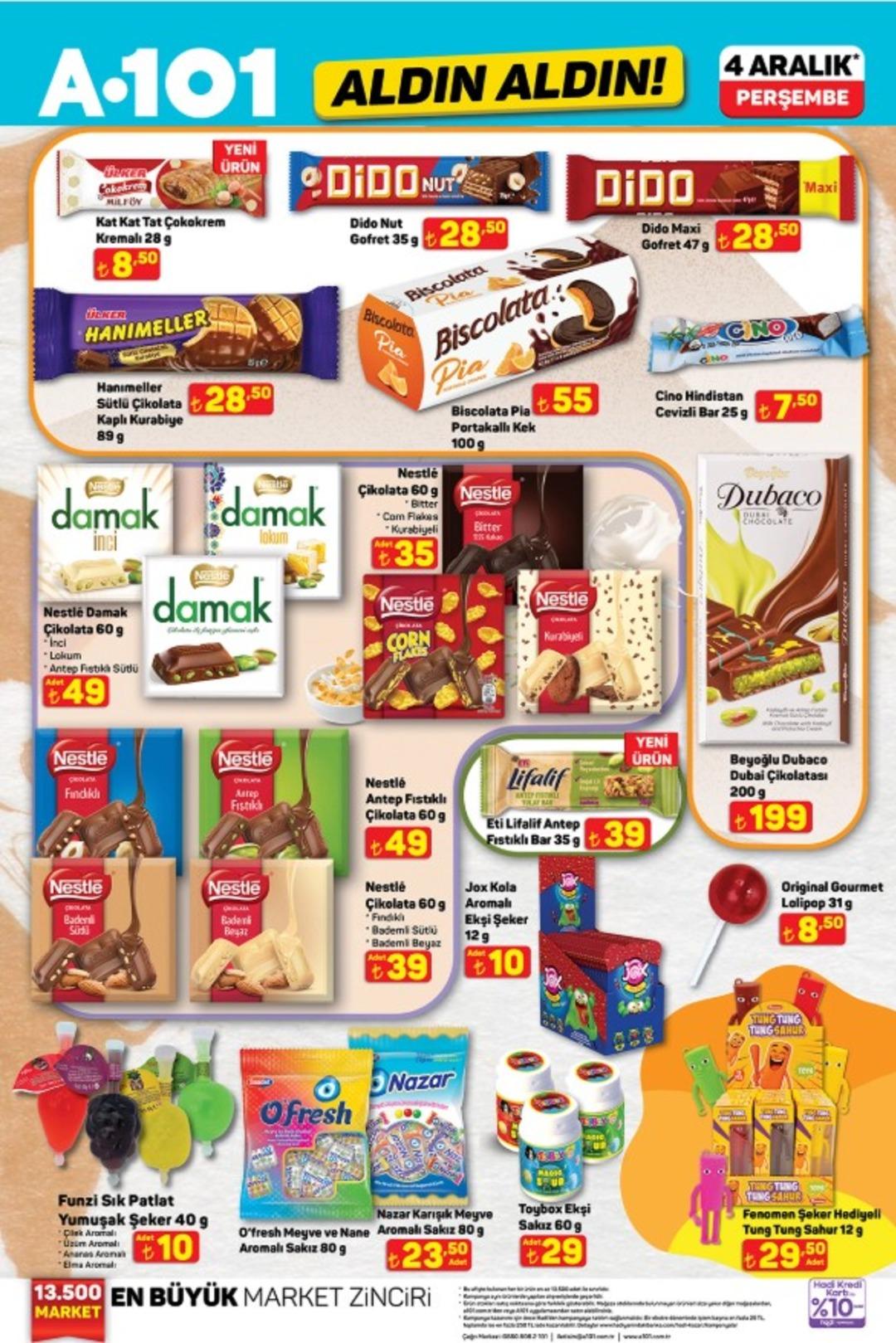 A101 e Yılbaşı ürünleri geliyor! 4 Aralık 2025 A101 katalog yayınlandı! 2