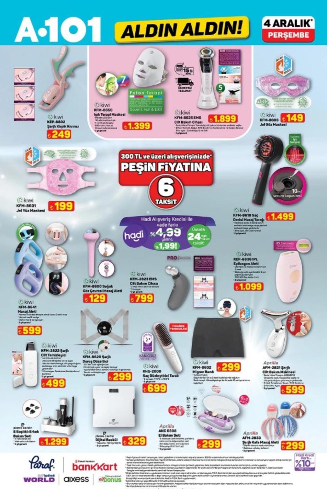 A101 e Yılbaşı ürünleri geliyor! 4 Aralık 2025 A101 katalog yayınlandı! 7