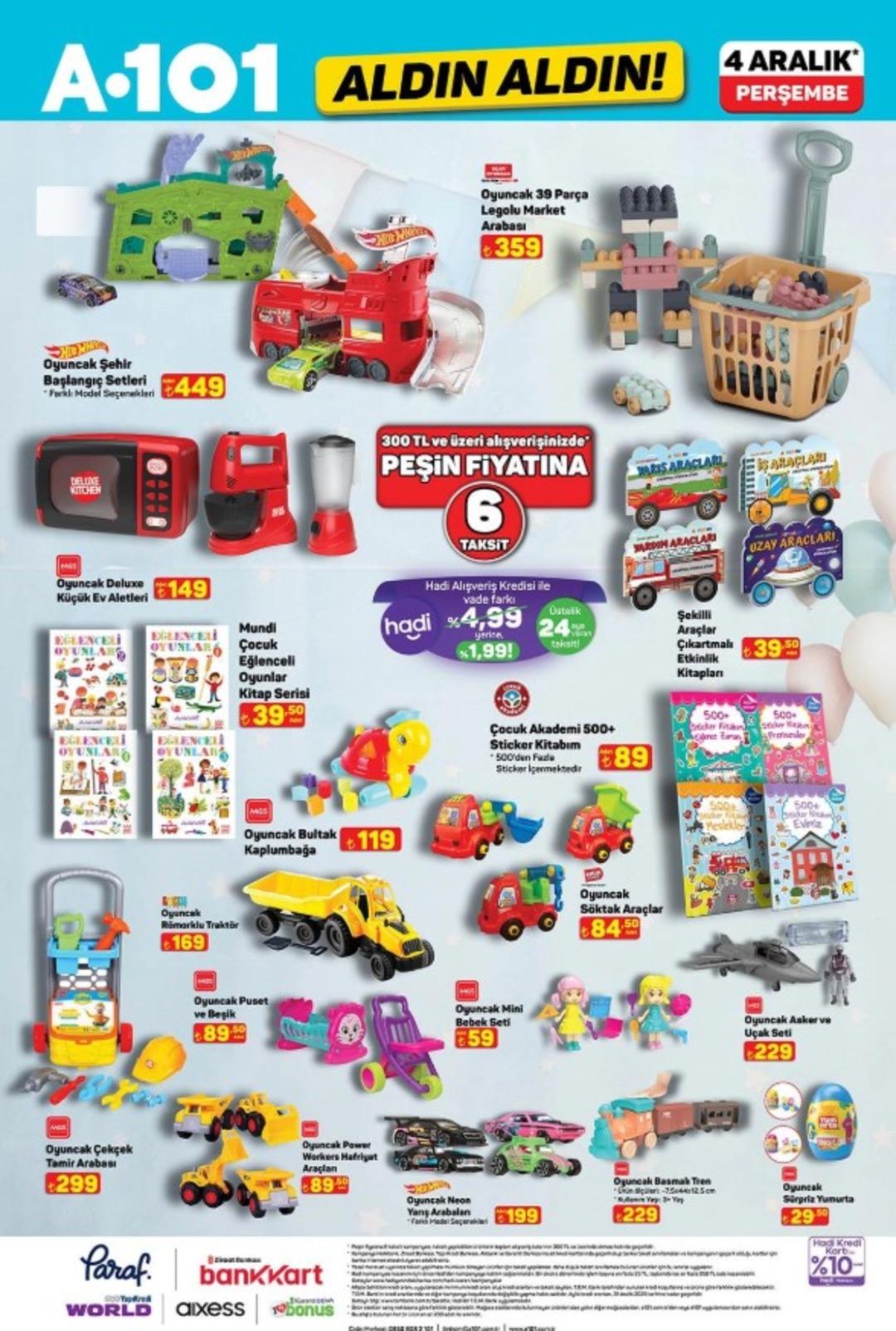 A101 e Yılbaşı ürünleri geliyor! 4 Aralık 2025 A101 katalog yayınlandı! 10