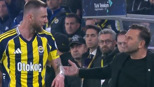 Derbi ateşli başladı! Skriniar ile Okan Buruk arasında gergin anlar!