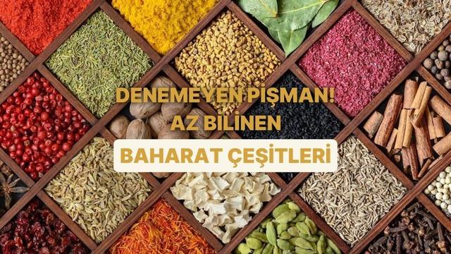 Evde baharat rafını zenginleştirmenizi sağlayacak 13 baharat çeşidi