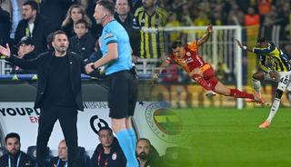 Derbinin ardından Okan Buruk'tan açıklama! ''Canımızı zor kurtardık''