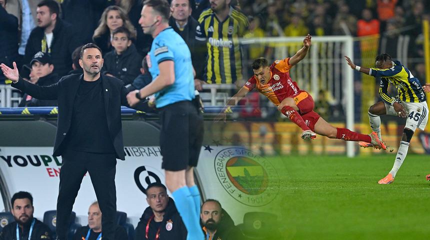 Derbinin ardından Okan Buruk'tan şok a&ccedil;ıklama! ''Canımızı zor kurtardık''