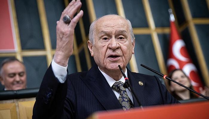 MHP lideri Bahçeli 'Af vadeden yok' dedi, o görüntüye sert çıktı