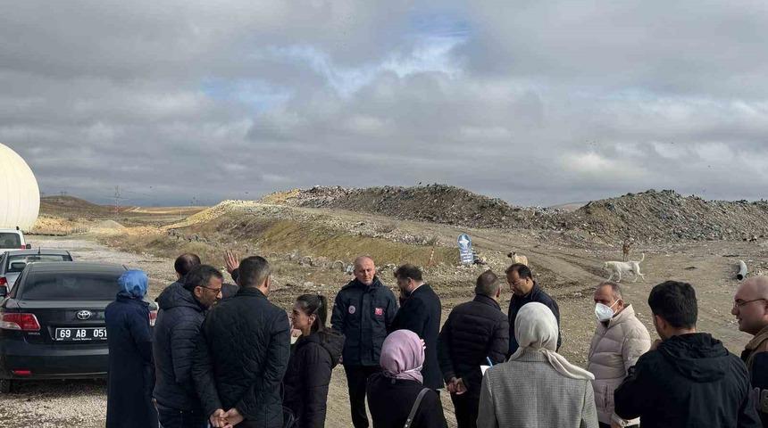 Bayburt&rsquo;ta katı atık ve ambalaj atığı tesislerinde denetim yapıldı