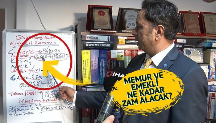 Memur ve emekli için 'En fazla' deyip rakam verdi