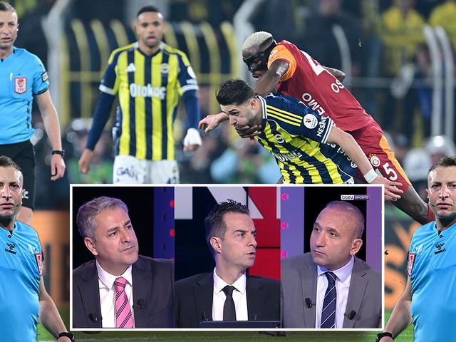 Derbi sonrası beIN Trio ekibi pozisyonları tek tek değerlendirdi: Kırmızı çıksa VAR karışmazdı!